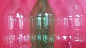 clean empty bottles