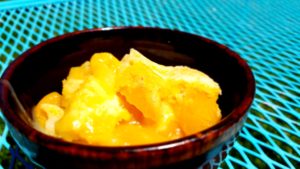 peach cobbler