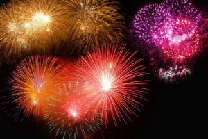 July 4th fireworks