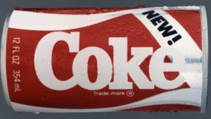New Coke can ad 1985